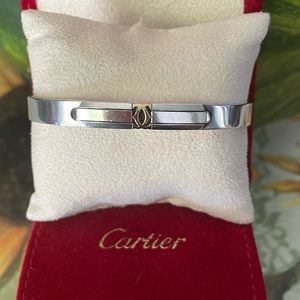 1960’s “LOVE” bracelet Cartier bracelet with 18k gold accent